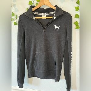Victoria secret, black sweater with dog label